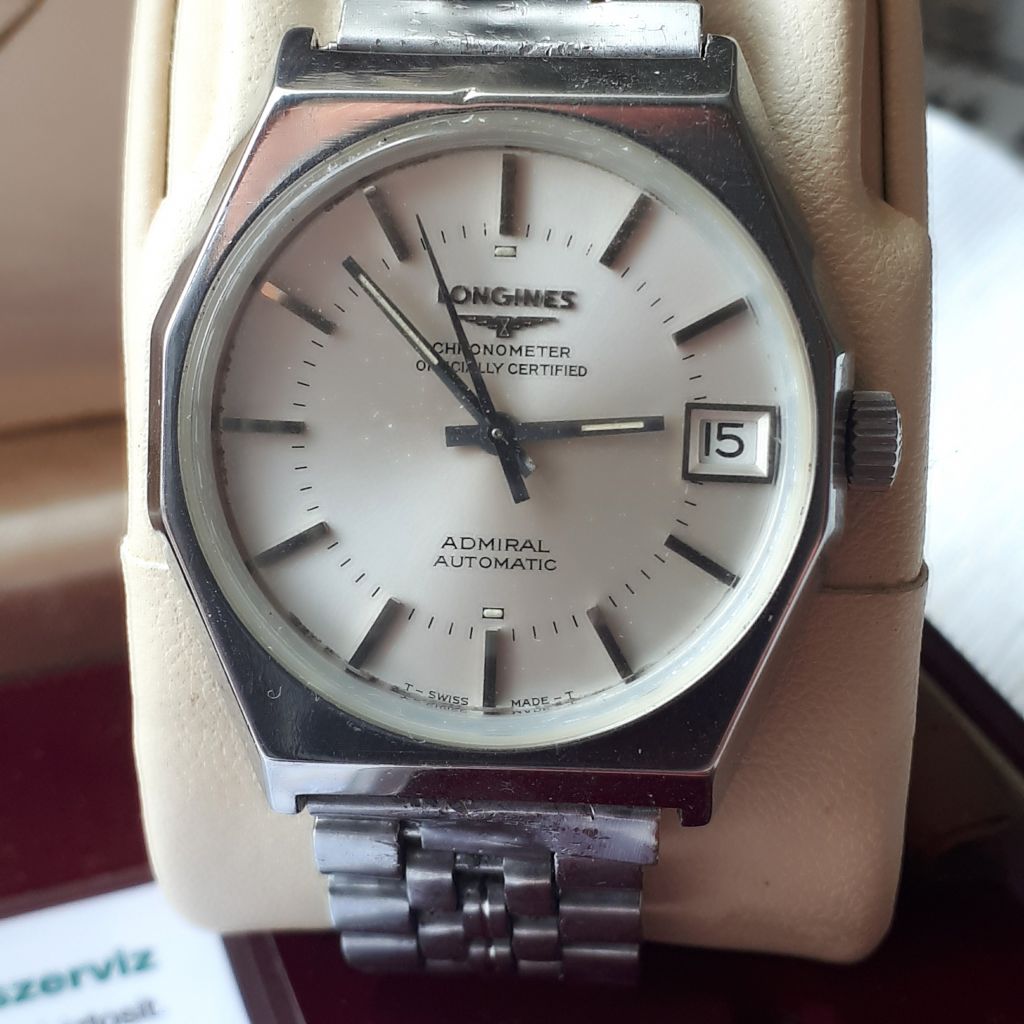 Longines Admiral-2330.1-chronometer-cal6651-1974 – Omega Vintage swiss ...