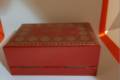 Longines-gold and red vintage box