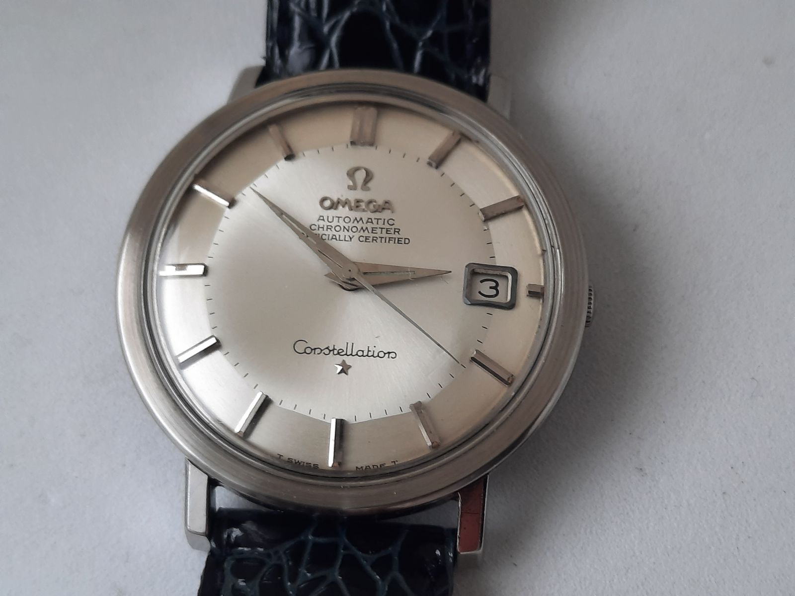 Omega-Constellation-ST168.004-cal 561-1963-Pie pan