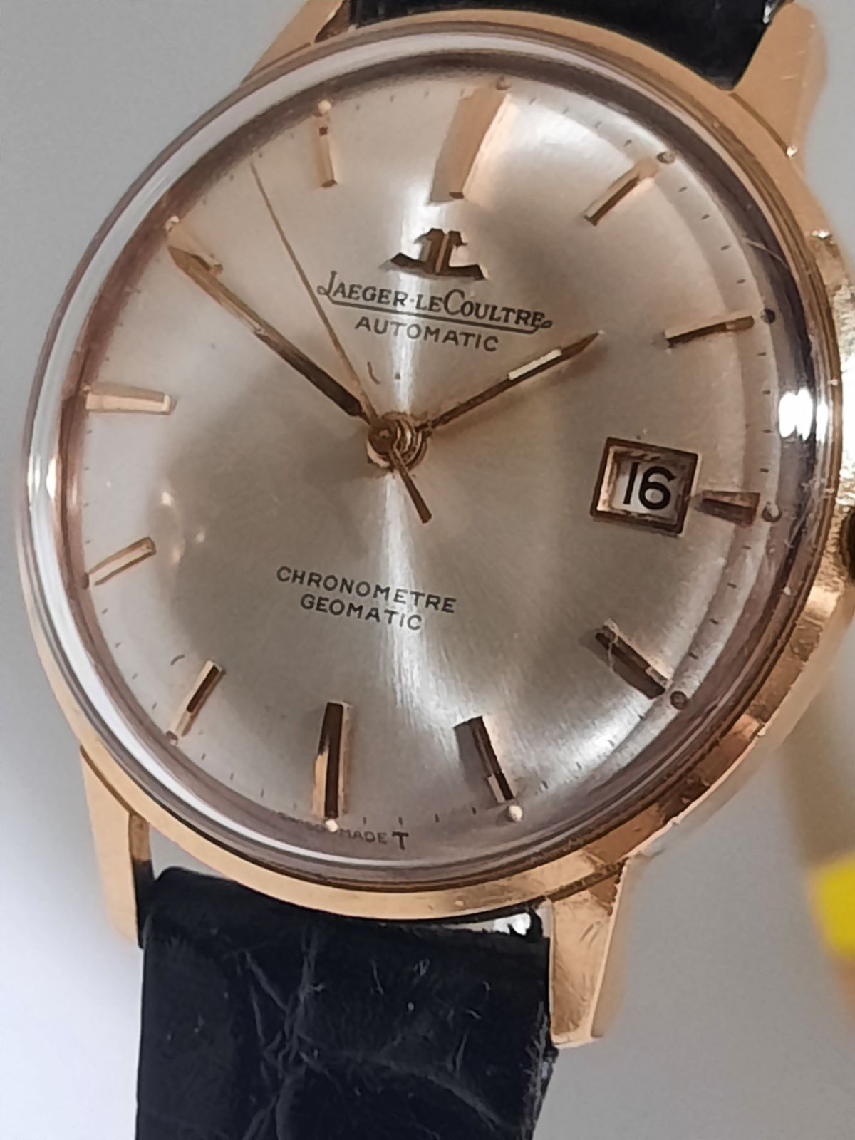 Jaeger LeCoultre-Geomatic-E398-cal 881G-1965-18K
