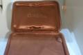 Omega vintage  watch box  (burgundi color)