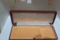 IWC vintage watch box (burgundi)