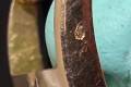 Omega pin buckle 18k gold 16mm