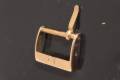 Omega pin buckle 18k gold 16mm