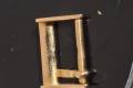 Omega pin buckle 18k gold 16mm