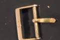 Omega pin buckle 18k gold 16mm