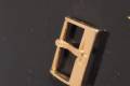 Omega pin buckle 18k gold 16mm