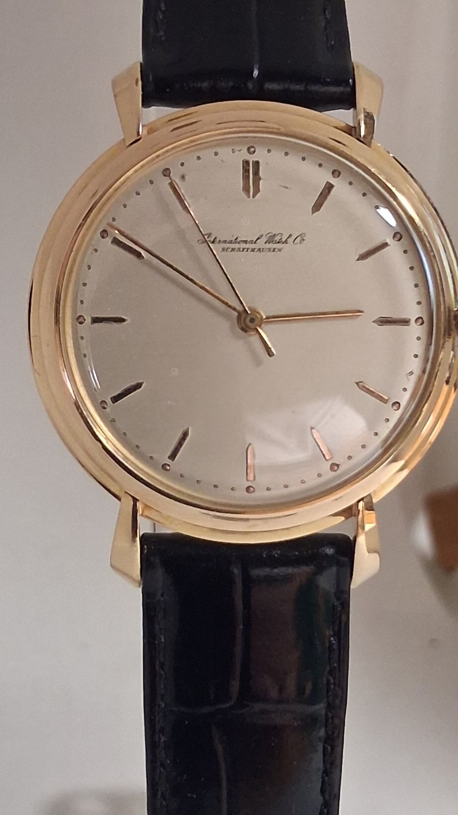 IWC-Shark fin-cal89.SC-1951-18K R.gold